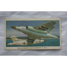 1963 Kellogg card British Military Aircraft No. 15 Blackburn BuccaneerS Mk1