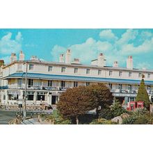 Royal Hotel Trumans Beer Phone Box Clacton On Sea 1970s Postcard