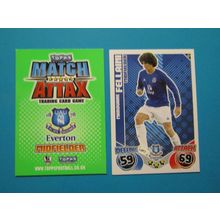 133. Marouane Fellaini - Everton - Match Attax 2010/11 Football Card EF1