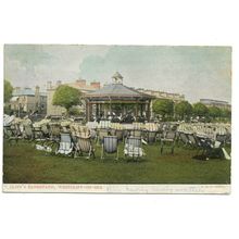 Cliff's Bandstand, Westcliff-On-Sea, Essex, Postcard.