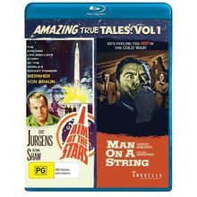 Amazing True Tales Vol.1 BluRay | I Aim at the Stars / Man on a String | RegionB