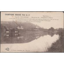 Vignoble Les Goisses, Mareuil-sur-Ay, c.1910s - Franjou CPA