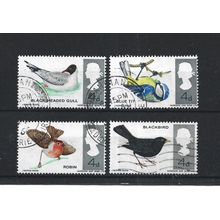 GB.British Birds set of 4.Fine Used.Jul25