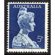 AUSTRALIA 1961: BIRTH CENTENARY OF DAME NELLIE MELBA - 5d USED (G1)