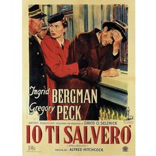 Spelbound- Italian 1945 Poster Canvas Movie Film Print A0 A1 A2 A3 A4 A5 A6 Art