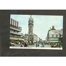 Postcard Leicester Gallow Tree Gate & Clock Tower