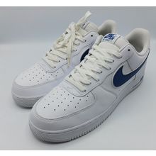 Nike Air Force 1 '07 3 White/Deep Royal – Men’s Size 13