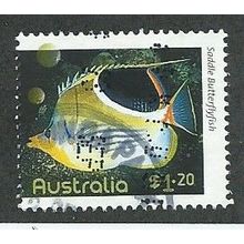 AUS 2010 $1.20 'FISHES OF THE REEF' FINE USED (EBID35-002)