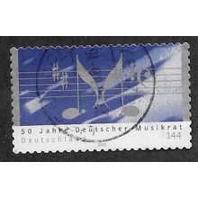 GER 2003 144c(S/A) 'DEUTSCHER MUSIKRAT' FINE USED (EBID53-657)