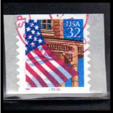 Used 2915A 32c U.S. Flag Over Porch Fine CNS 23222 10x10 PA1297