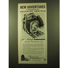 1958 Linhof Super Technika 23 Ad - New Adventures