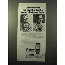 1975 Vivitar 202 Flash Ad - Mumbo-Jumbo Out