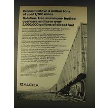 1976 Alcoa Aluminum Ad - Move Tons of Coal