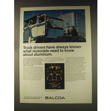 1976 Alcoa Aluminum Ad - Truck Drivers Have Known