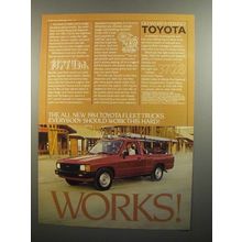 1984 Toyota Trucks Ad - Works!