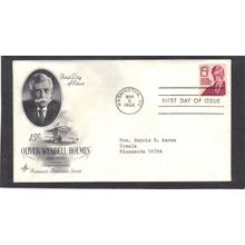 FDC Art Craft 1288 15c Oliver W. Holmes (Cachet-Typed/A) CV39436