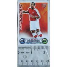 2008/09 Topps Match Attax Trading Card - Theo Walcott, Arsenal