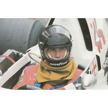 James Hunt Formula 1 Motor Racing Grand Prix in 1975 Postcard