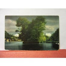 THUN ISLE, RIVER AARE, SWITZERLAND unused antique postcard #