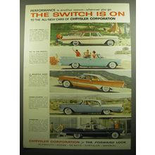 1957 Chrysler Corporation Ad - Performance is another reason - wherever you go