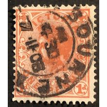 AUSTRALIAN STATES..-victoria SG 385c USED 1d #2