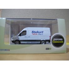 Oxford 76MSV002 Mercedes Sprinter Van Stobart Rail