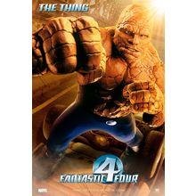 Fantastic Four (2005)_8 Movie Film Poster Canvas iconic design