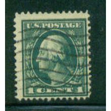 Used 405 1c George Washington Just Clears A08341
