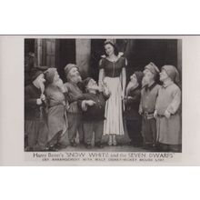 Harry Benet Harry Benet Enterprises Snow White & The Seven Dwarfes Old Photo