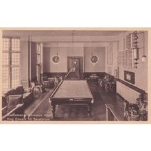 King Edward VII Sanitorium Pool Billiards Snooker Room Old Sussex Postcard