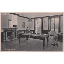 Avisford Park Arundel Boys Snooker Billiards Room Sussex Old Postcard