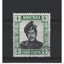 Brunei.SG103 4c Sultan Omar Ali Saifuddin.Fine Used.Aug25y
