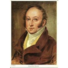 Music GIOACCHINO ROSSINI Art Postcard (Ackermann 7115)