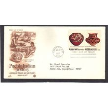 FDC Art Craft 1706-1707 13c Pueblo Pottery (Cachet-Typed/A) CV41849