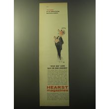 1960 Hearst Magazines Advertisement - Space man earns halo for good judgement