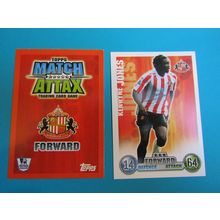 Kenwyne Jones- Sunderland - Match Attax 2007/08 Football Card