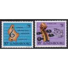 Luxembourg 1965 SG 1158-9 UMM Europa/CEPT (G-132 (4))