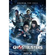 Ghostbusters (2016)_12 Movie Film Poster Canvas iconic design