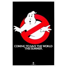Ghostbusters (1984)_2 Movie Film Poster Canvas iconic design