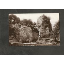 Postcard Devon Chudleigh Quarry Rocks Halcombs series