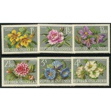 1964 Michel 1145/1150 - MH (*) - FLOWER