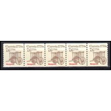 2255 7.6c Carreta Fine MNH Dry Gum PNC 1/5 Z5743