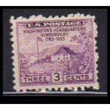752 3c Washington's Hdqs Fine MNH O4725