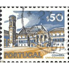 PORTUGAL, Coimbra University, blue 1972, 0.50Esc, #3