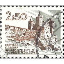 PORTUGAL, Castle of Feira, brown 1973, 2.50Esc, #3