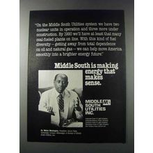 1981 Middle South Utilities Ad - Making Energy