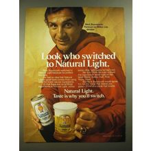 1981 Michelob Light Beer Ad - Nick Buoniconti