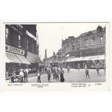 Stafford Street Hanley Pamlin Prints Reproduction Postcard Staffordshire