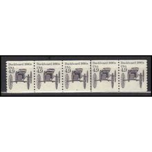2124 4.9c Buckboard Very Fine MNH Dry Gum PNC 3/5 X0202