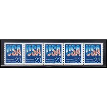 2607 23c U.S.A. Fine MNH SG PNC 1111/5 KA8069